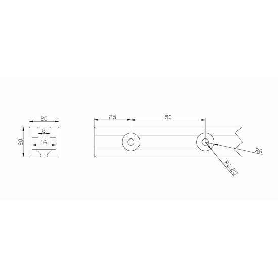 T-Track 1000mm