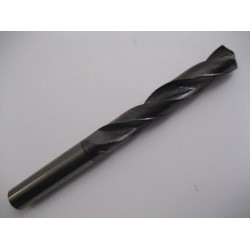 10.9mm CARBIDE 5 x D 2 Fluted TiALN Coated Gold Drill